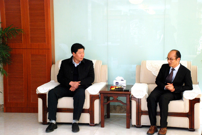 熱烈歡迎鹽城亭湖區(qū)副區(qū)長、區(qū)政協(xié)主席呂主席一行蒞臨鹽城思科進行調(diào)研指導